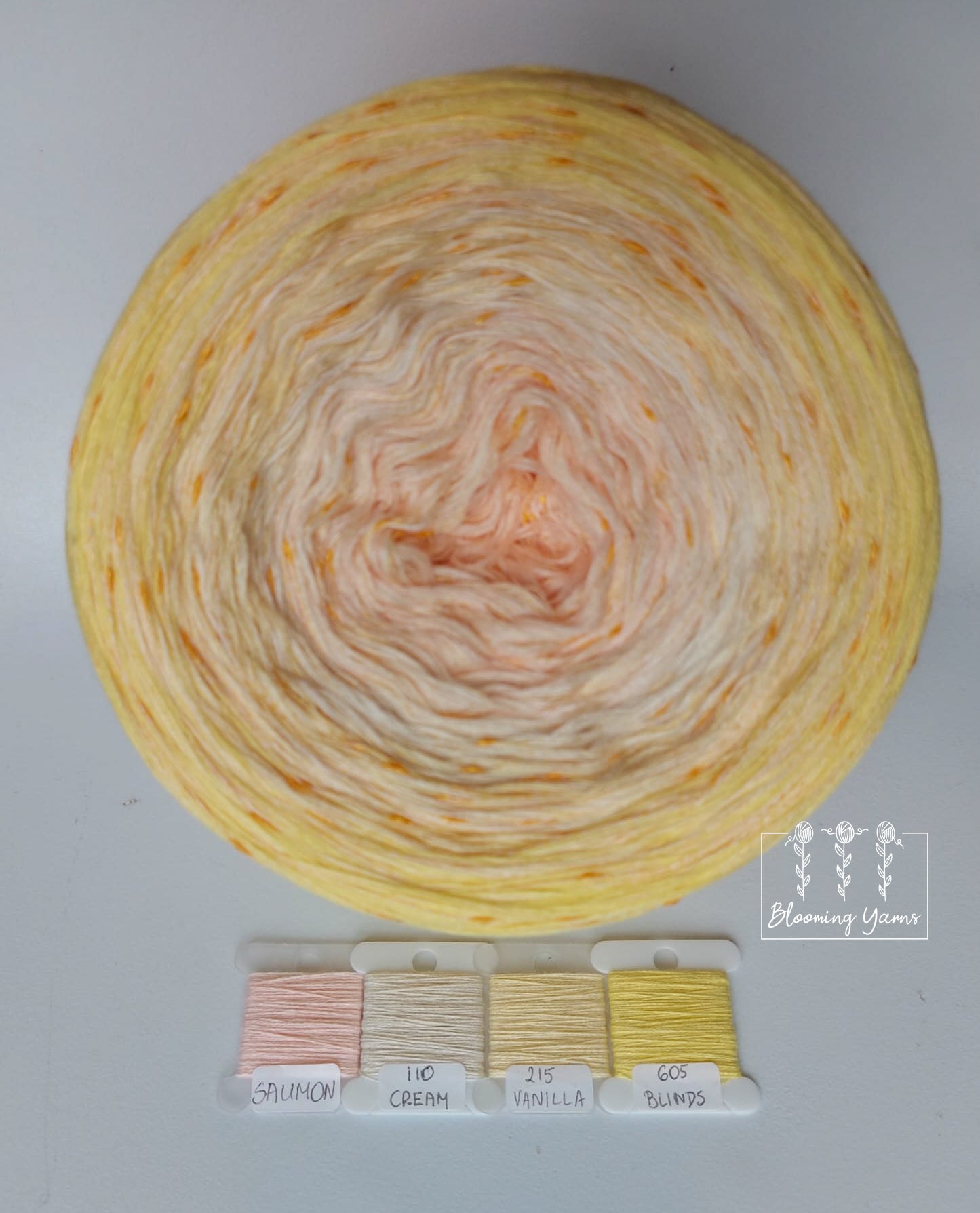 Gradient ombre yarn cake, colour combination C150