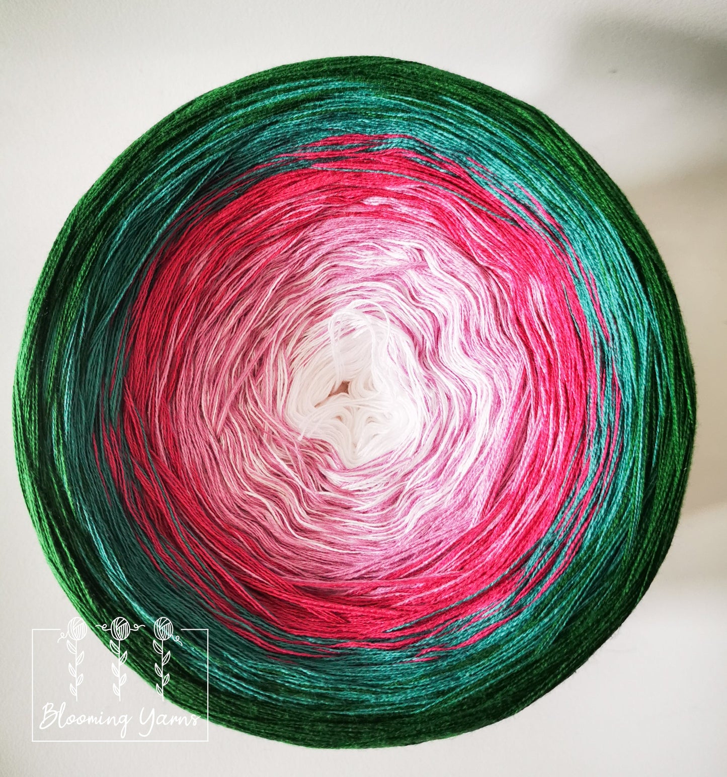 Gradient ombre yarn cake, colour combination C099