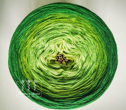 Gradient ombre yarn cake, colour combination C115