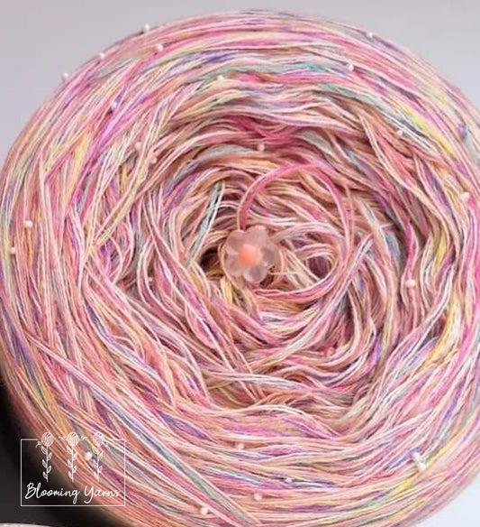 Melange yarn cake colour combination M039