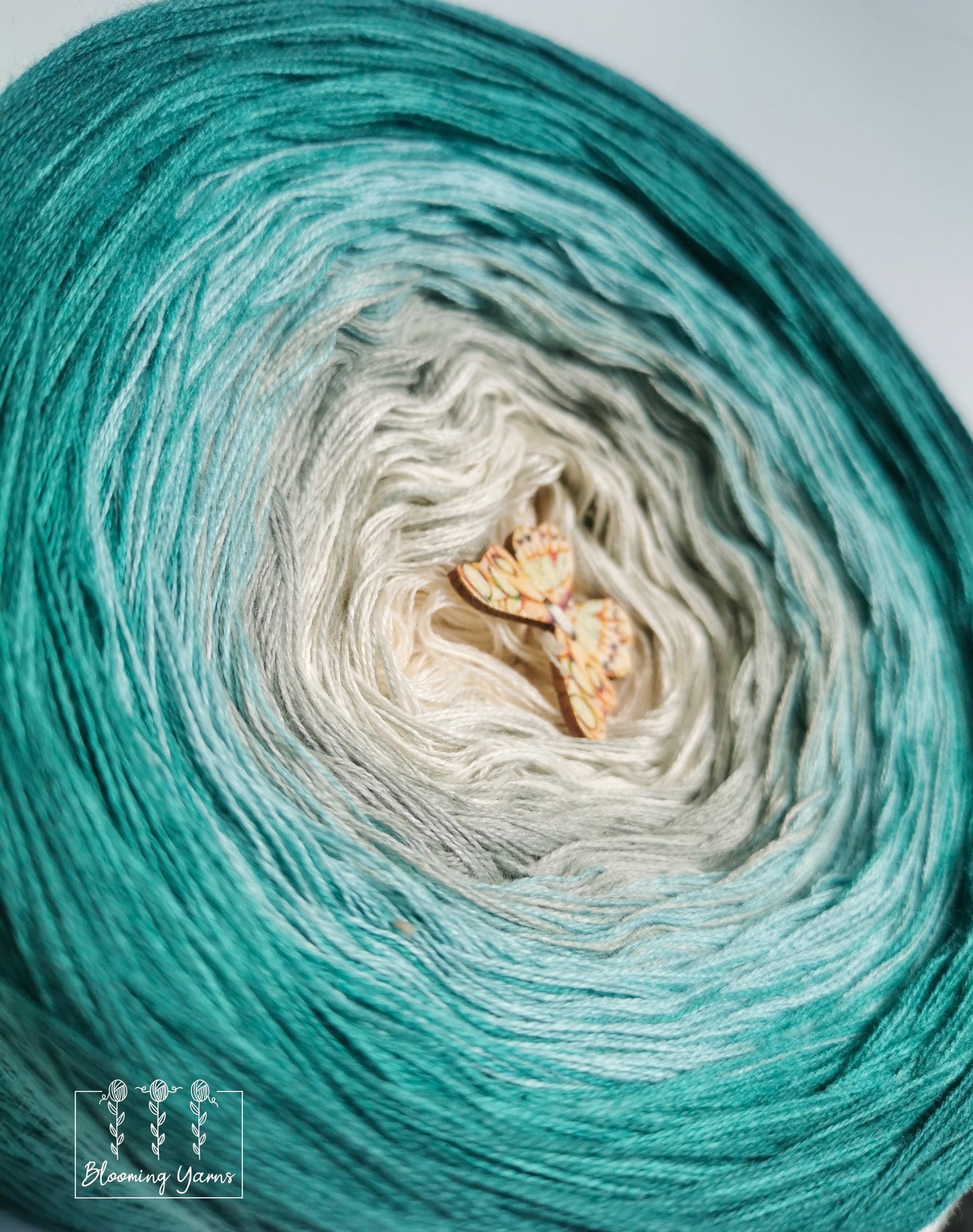 Gradient ombre yarn cake, colour combination C158