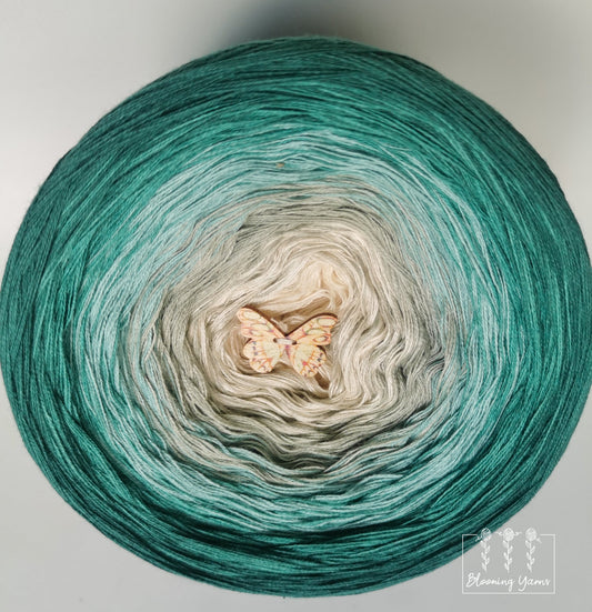 Gradient ombre yarn cake, colour combination C158