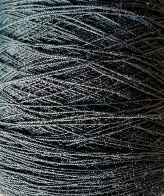 wool/nylon blend yarn in granite