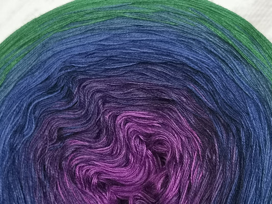 Gradient ombre yarn cake, colour combination C179