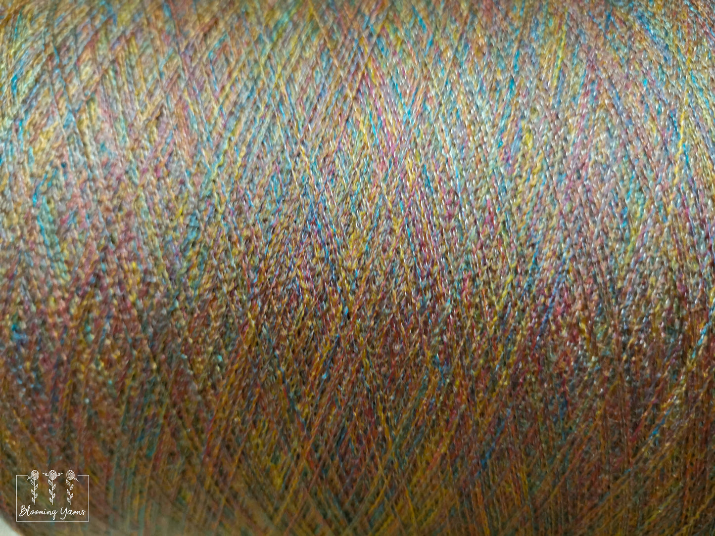 Torcik z włóczki gradientowej ombre, kombinacja kolorów C180