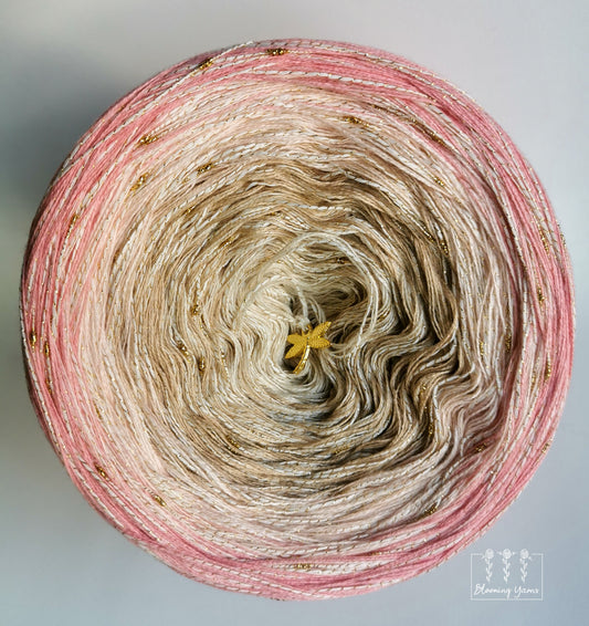 Gradient ombre yarn cake, colour combination C187