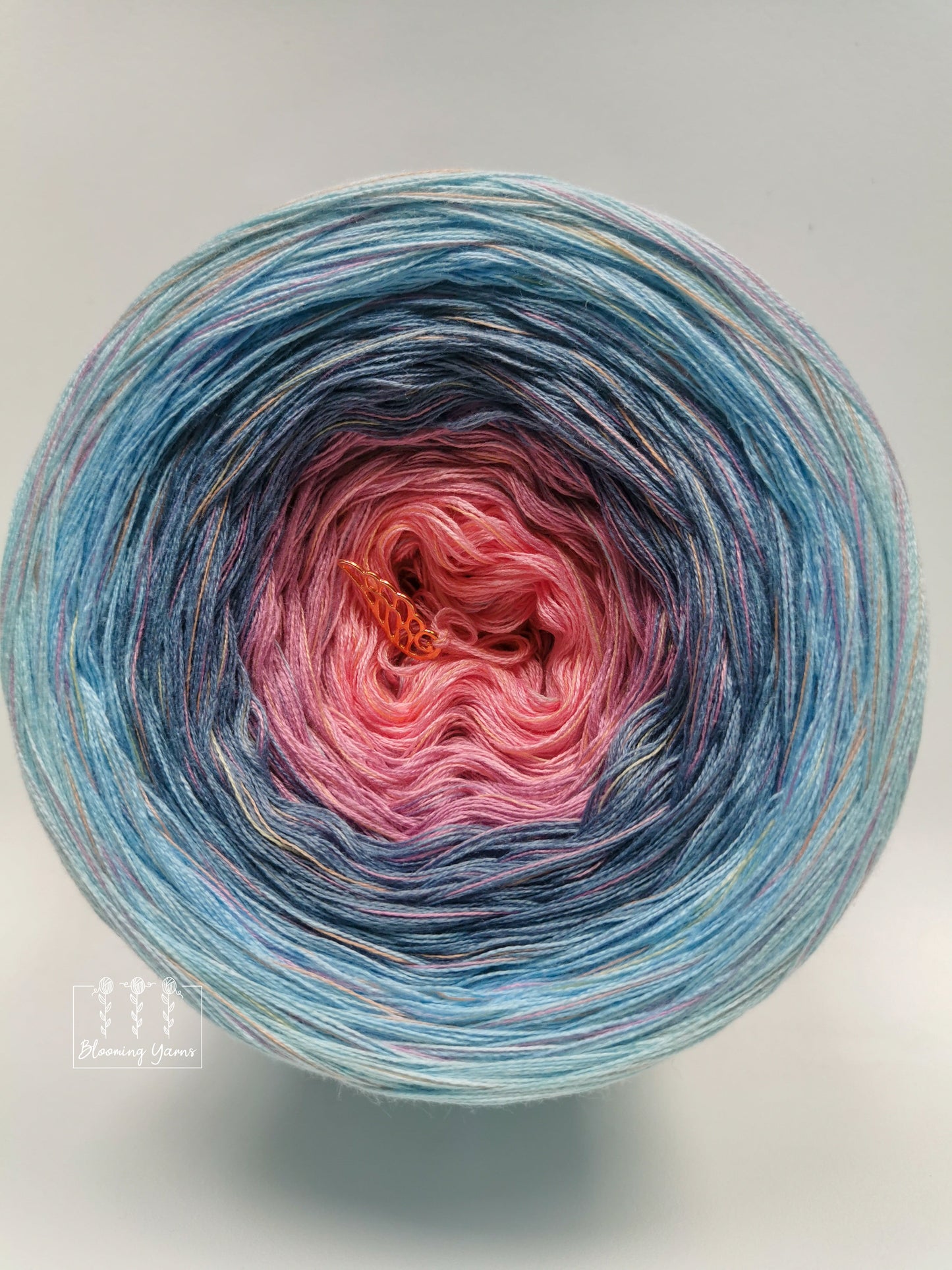 Gradient ombre yarn cake, colour combination C192