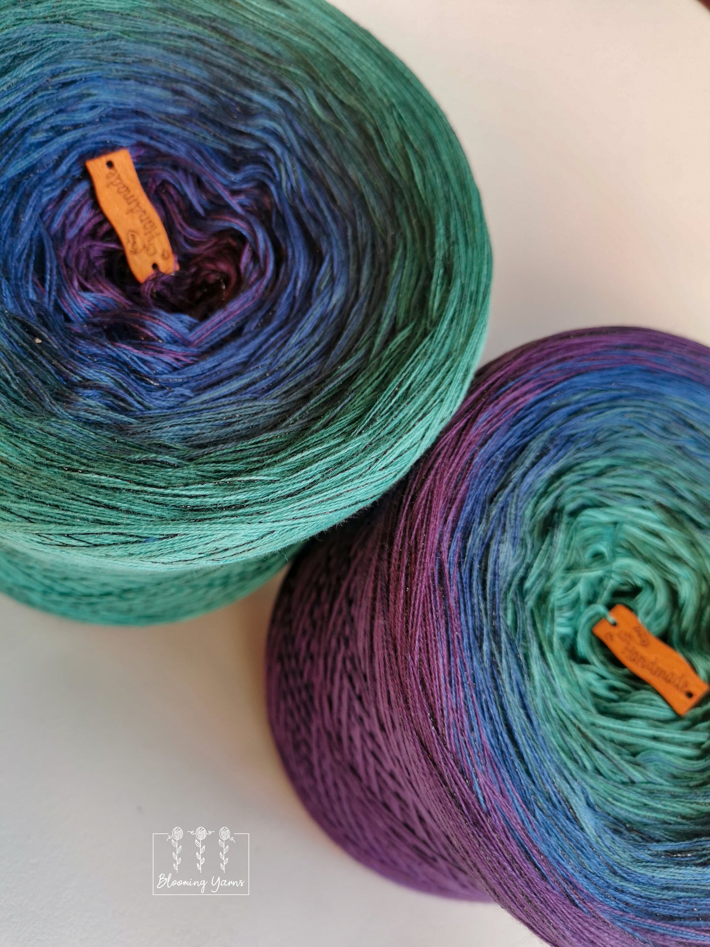 Gradient ombre yarn cake, colour combination C167'