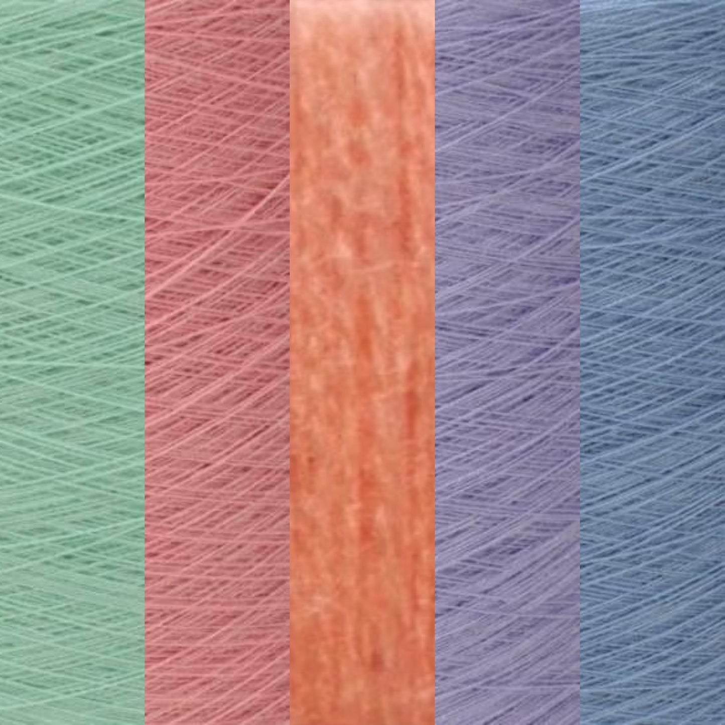Gradient ombre yarn cake, spring colour combination C206 by Debbie