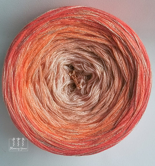 Gradient ombre yarn cake, colour combination C211