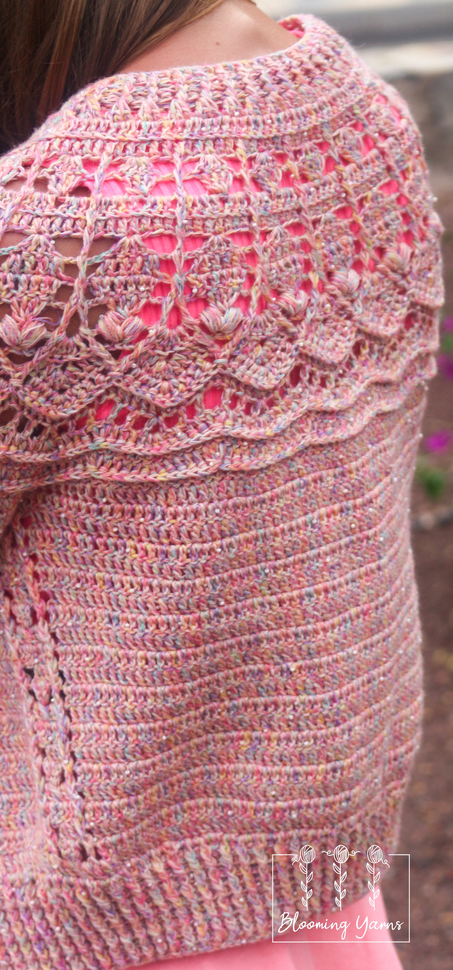 Melange yarn cake colour combination M039