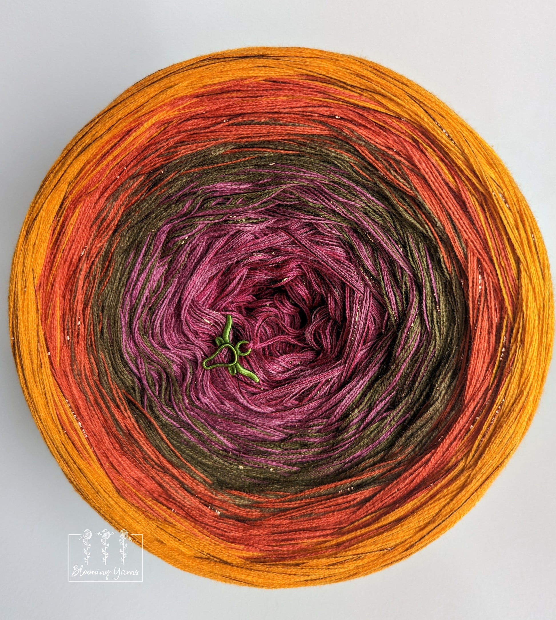 Gradient ombre yarn cake, colour combination C168