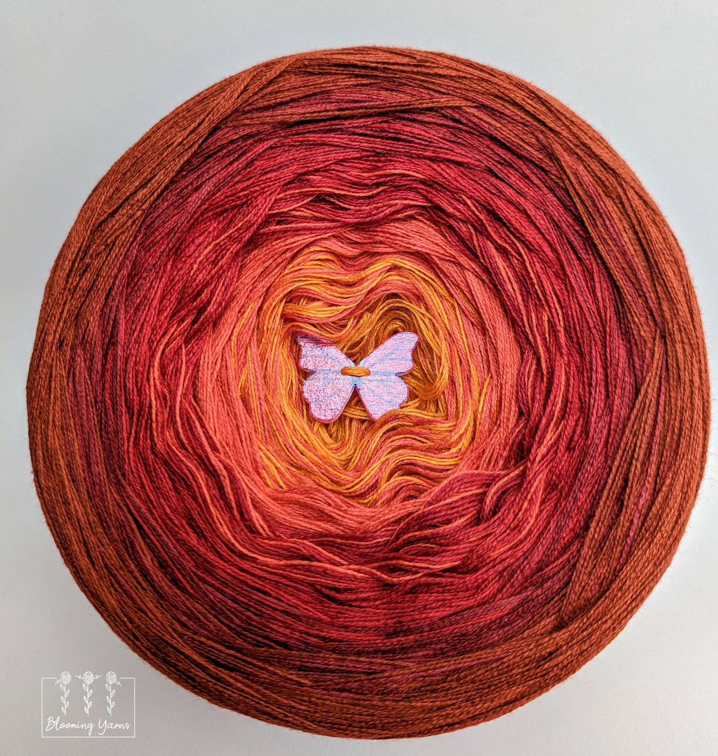 Gradient ombre yarn cake, colour combination C215