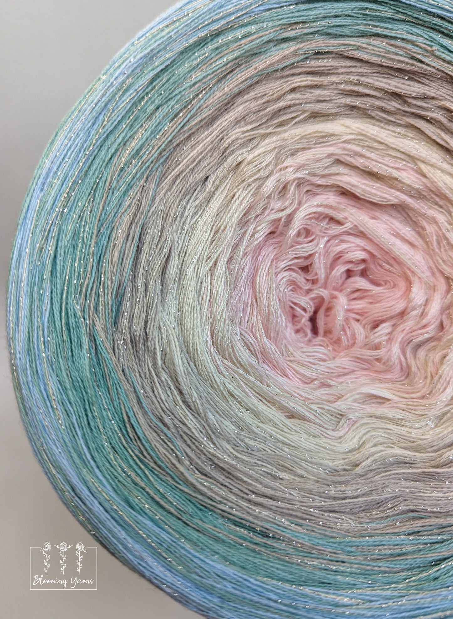 Gradient ombre yarn cake, colour combination C216